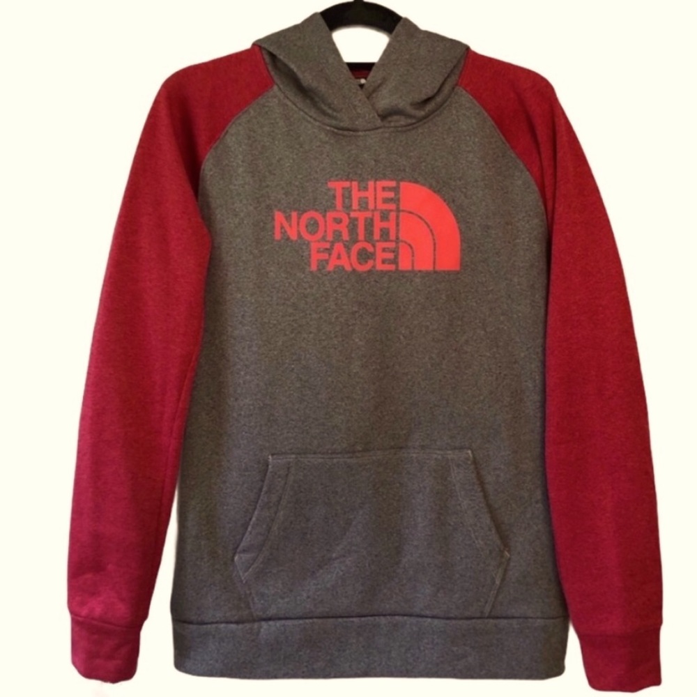 The North Face fleece lined pullover hoodie